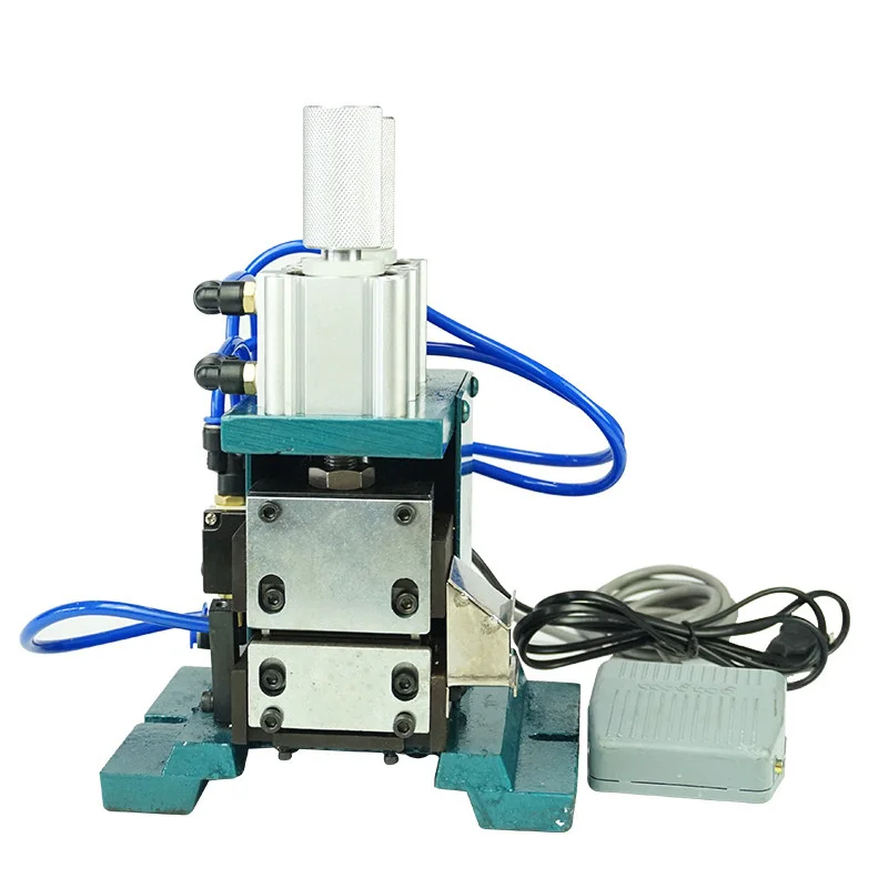 X-S001 Pneumatic Vertical Type Copper Wire Stripping Machine 3F 3FN 4F 4FN For Electric Wire Stripping
X-S001 Pneumatic Vertical Type Copper Wire Stripping Machine 3F 3FN 4F 4FN For Electric Wire Stripping