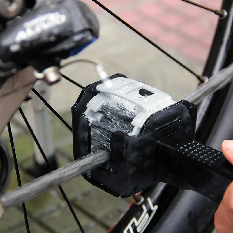 CYLION Bicycle Chain Wash Cleaner Cycling Chain Protector MTB Bike Multifunctional Tool Kit Set Washer Scrubber Brushes
CYLION Bicycle Chain Wash Cleaner Cycling Chain Protector MTB Bike Multifunctional Tool Kit Set Washer Scrubber Brushes
