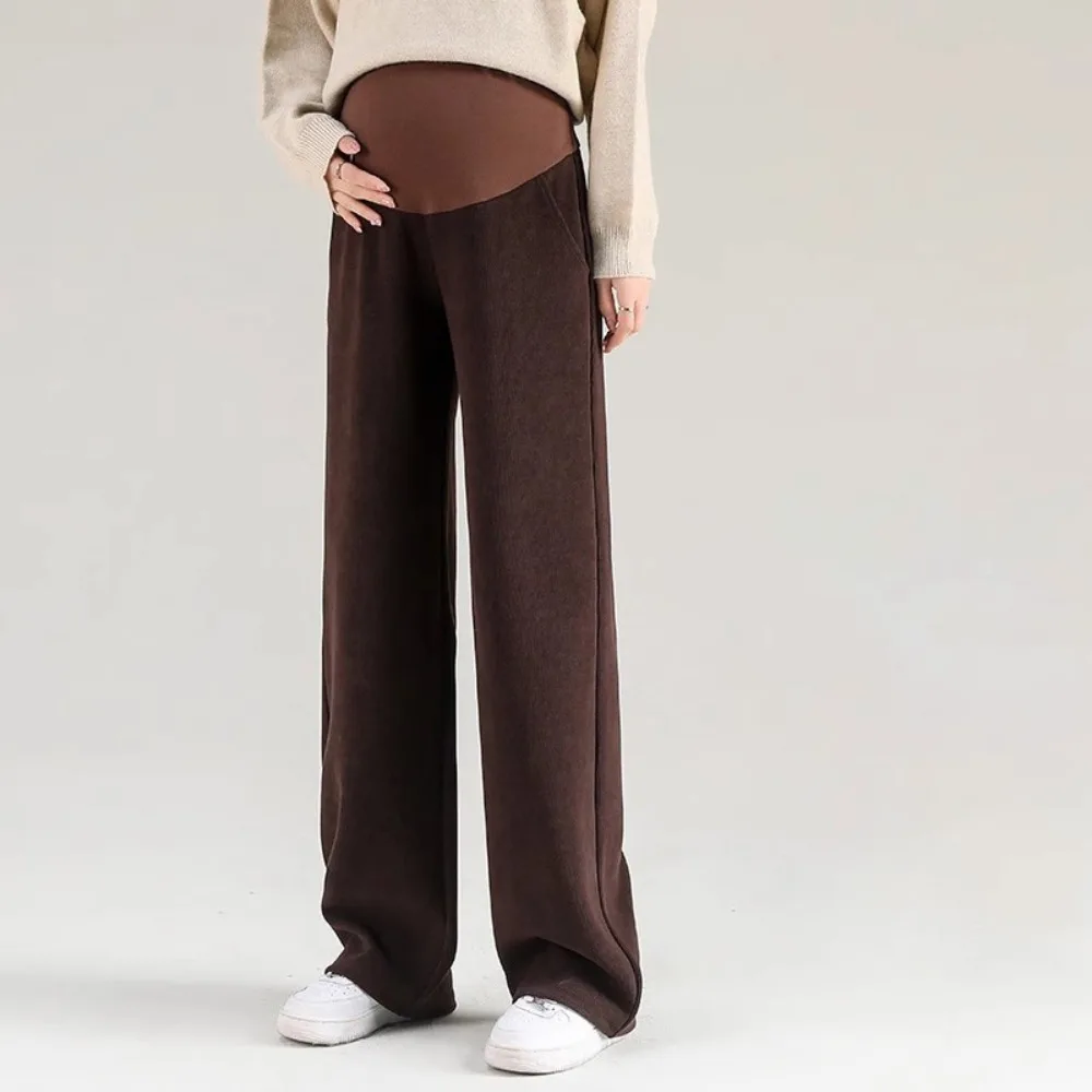 Maternity Wide Leg Pants Winter Thickened Fleece Lined Straight Leg 2026 New
Maternity Wide Leg Pants Winter Thickened Fleece Lined Straight Leg 2026 New