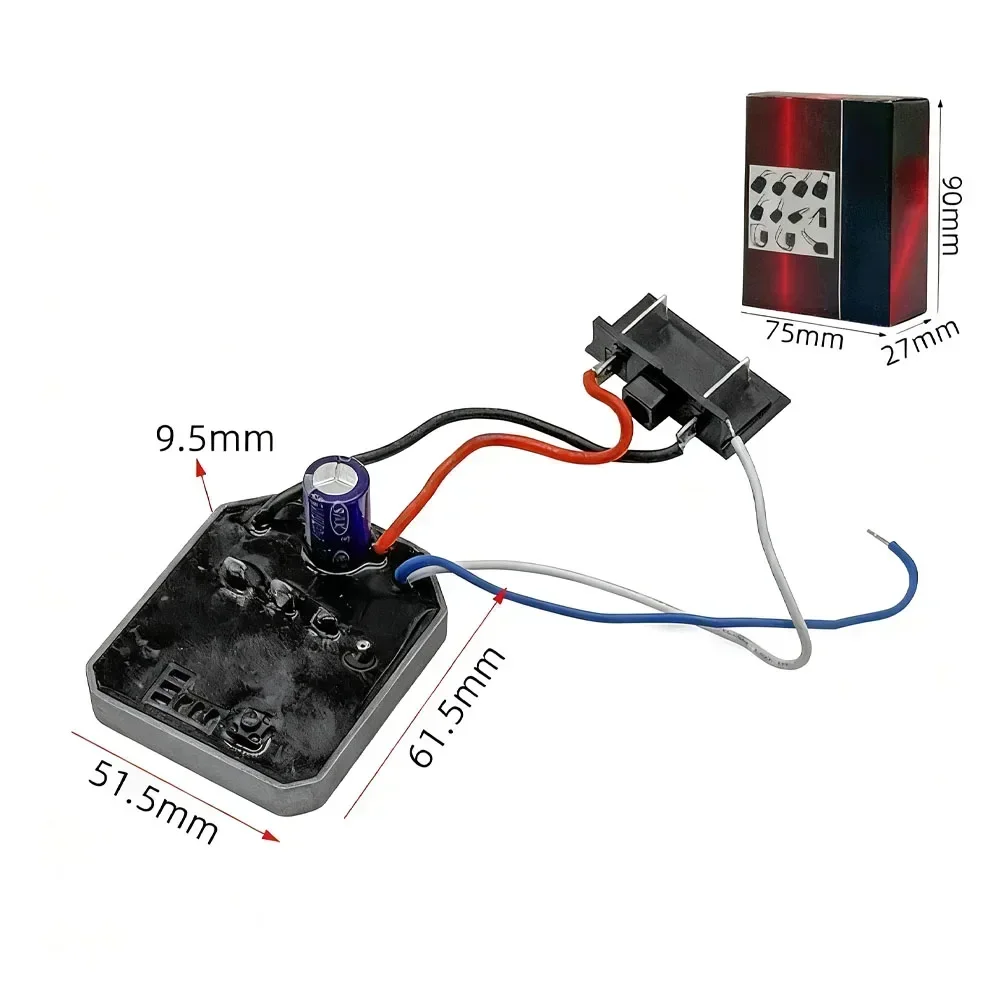 For Dayi Brushless Electric Angle Grinder Controller Board With Reliable Switch Module For Efficient Performance
For Dayi Brushless Electric Angle Grinder Controller Board With Reliable Switch Module For Efficient Performance