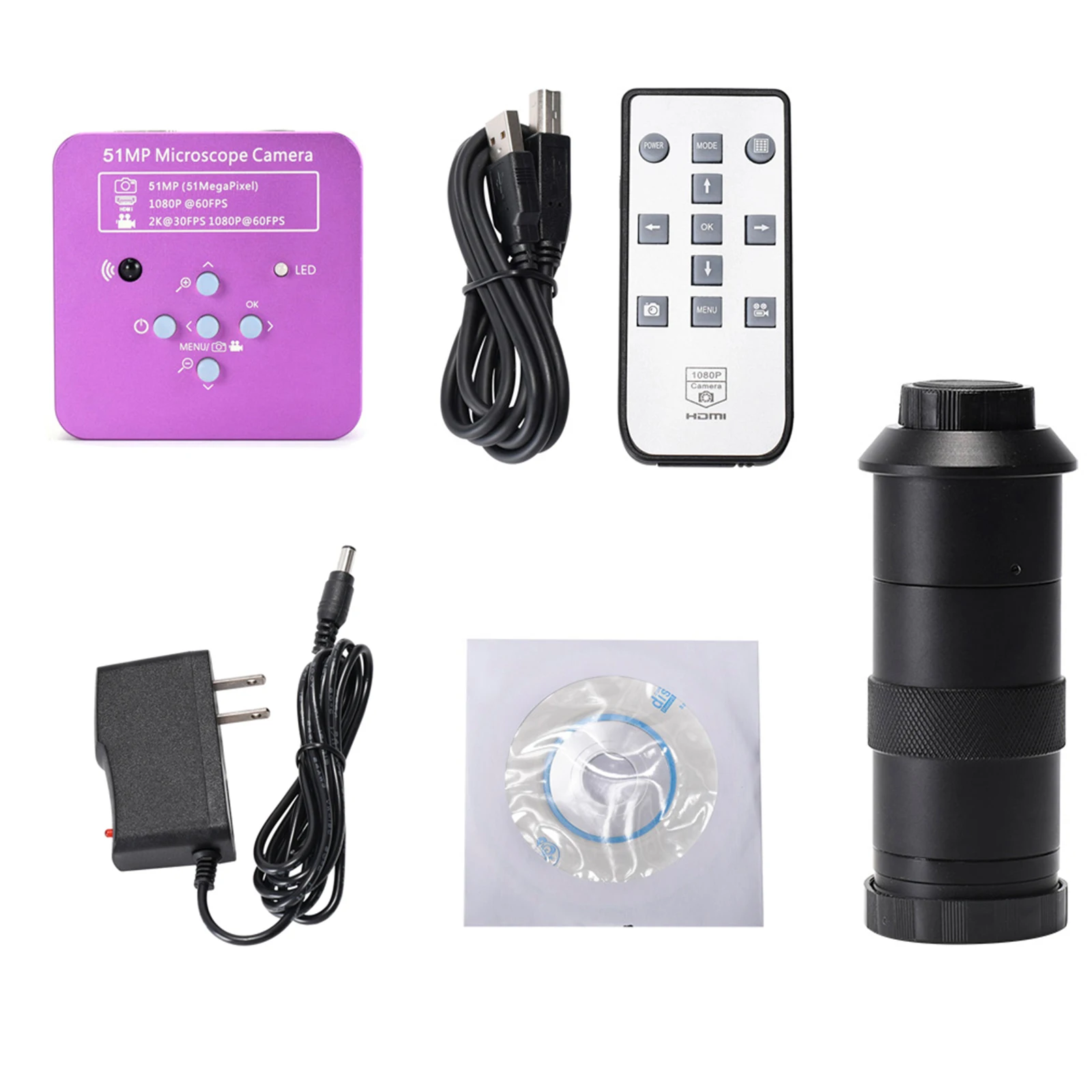 Microscope Camera 51MP Microscope Camera Phone Repair Magnifier 130X Industrial Microscope Camera Measurement Analysis Instrumen
Microscope Camera 51MP Microscope Camera Phone Repair Magnifier 130X Industrial Microscope Camera Measurement Analysis Instrumen