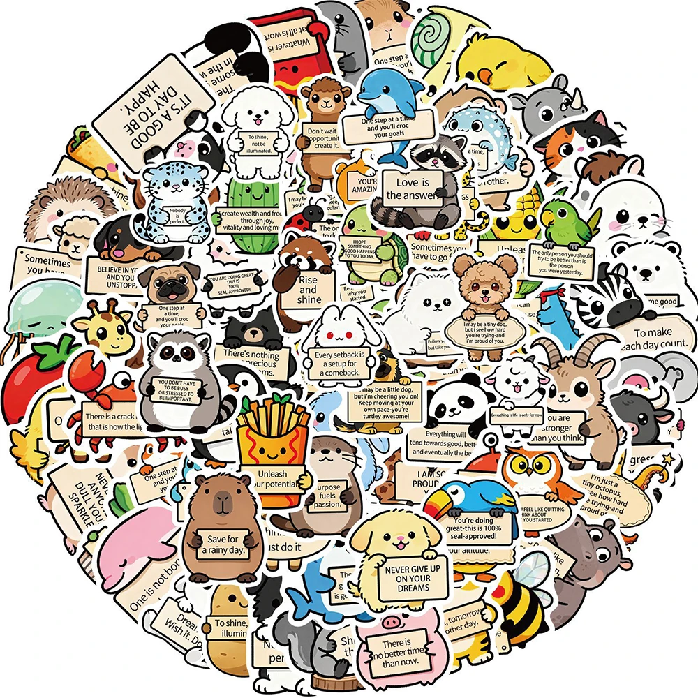 10/30/50/100pcs Funny Cartoon Emotional Support Animals Stickers Creative Graffiti Sticker Skateboard Phone Luggage Decals Decor
10/30/50/100pcs Funny Cartoon Emotional Support Animals Stickers Creative Graffiti Sticker Skateboard Phone Luggage Decals Decor