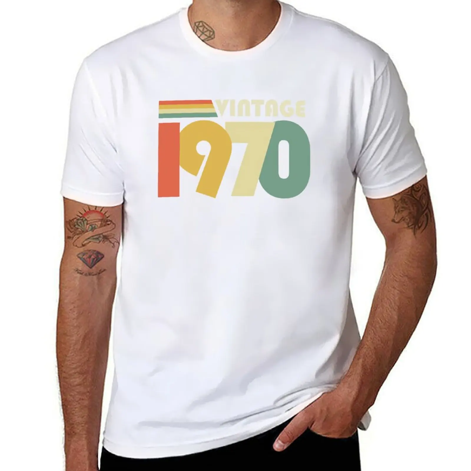 Vintage 1970, 54th Birthday Gift v2 T-Shirt Big Size Short Sleeve Casual Top
Vintage 1970, 54th Birthday Gift v2 T-Shirt Big Size Short Sleeve Casual Top