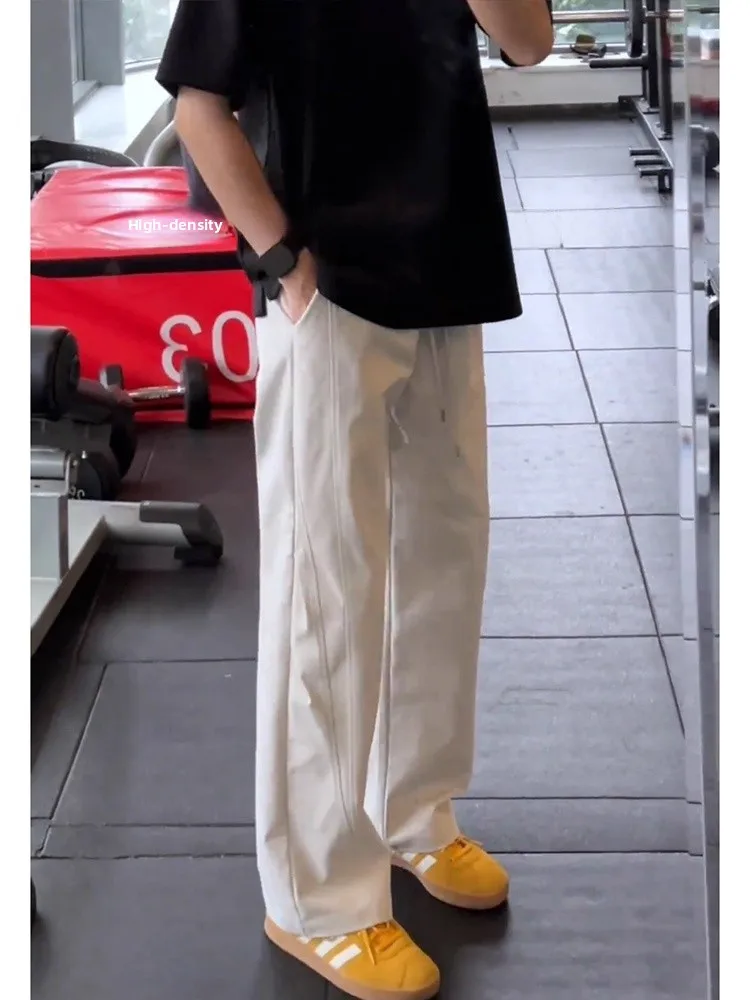 Retro Sle Men's Khaki Work Pants Straight Leg Casual Trousers Faionable Brand CleanFit Autumn Wear Durable Polyester Fiber
Retro Sle Men's Khaki Work Pants Straight Leg Casual Trousers Faionable Brand CleanFit Autumn Wear Durable Polyester Fiber