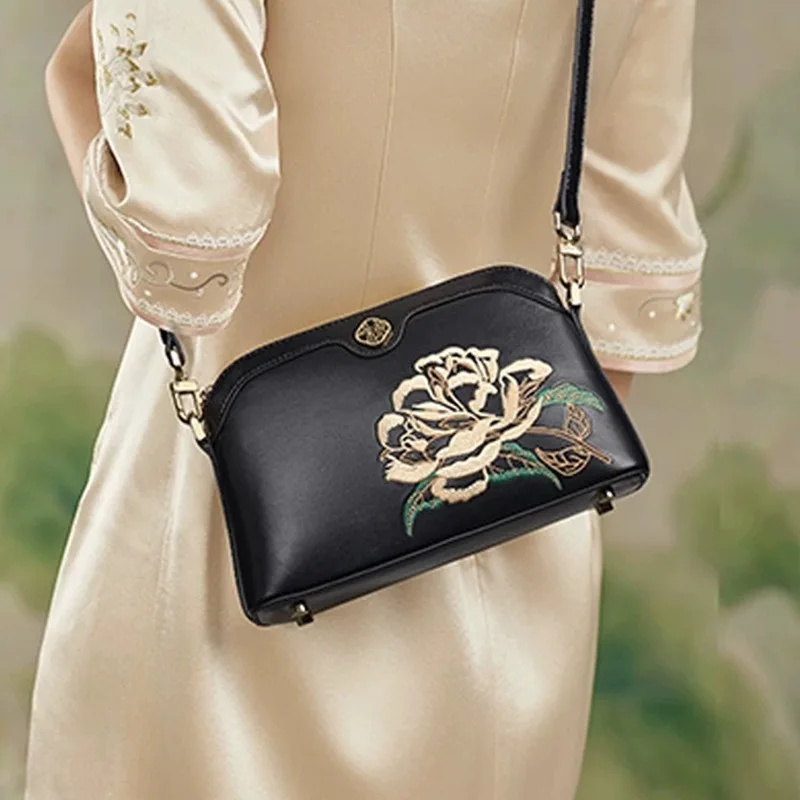 ZOOLER New Arrived First Layer Cow Leather Handbag Hot Single Shoulder Bag Crossbody Women Black Purses Embroidery HOT#ML525
ZOOLER New Arrived First Layer Cow Leather Handbag Hot Single Shoulder Bag Crossbody Women Black Purses Embroidery HOT#ML525
