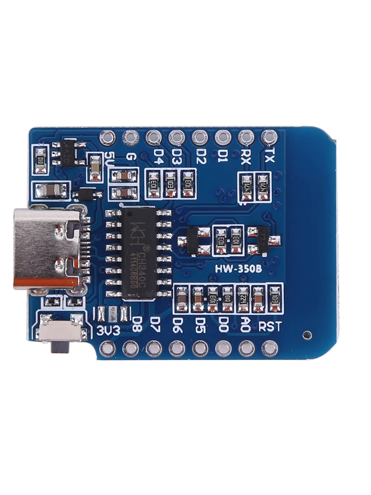 ESP8266 ESP-12F D1 Mini WIFI макетная плата NodeMCU Lua Type-C D1 Mini Nodemcu Lua IOT плата для Arduino
ESP8266 ESP-12F D1 Mini WIFI макетная плата NodeMCU Lua Type-C D1 Mini Nodemcu Lua IOT плата для Arduino