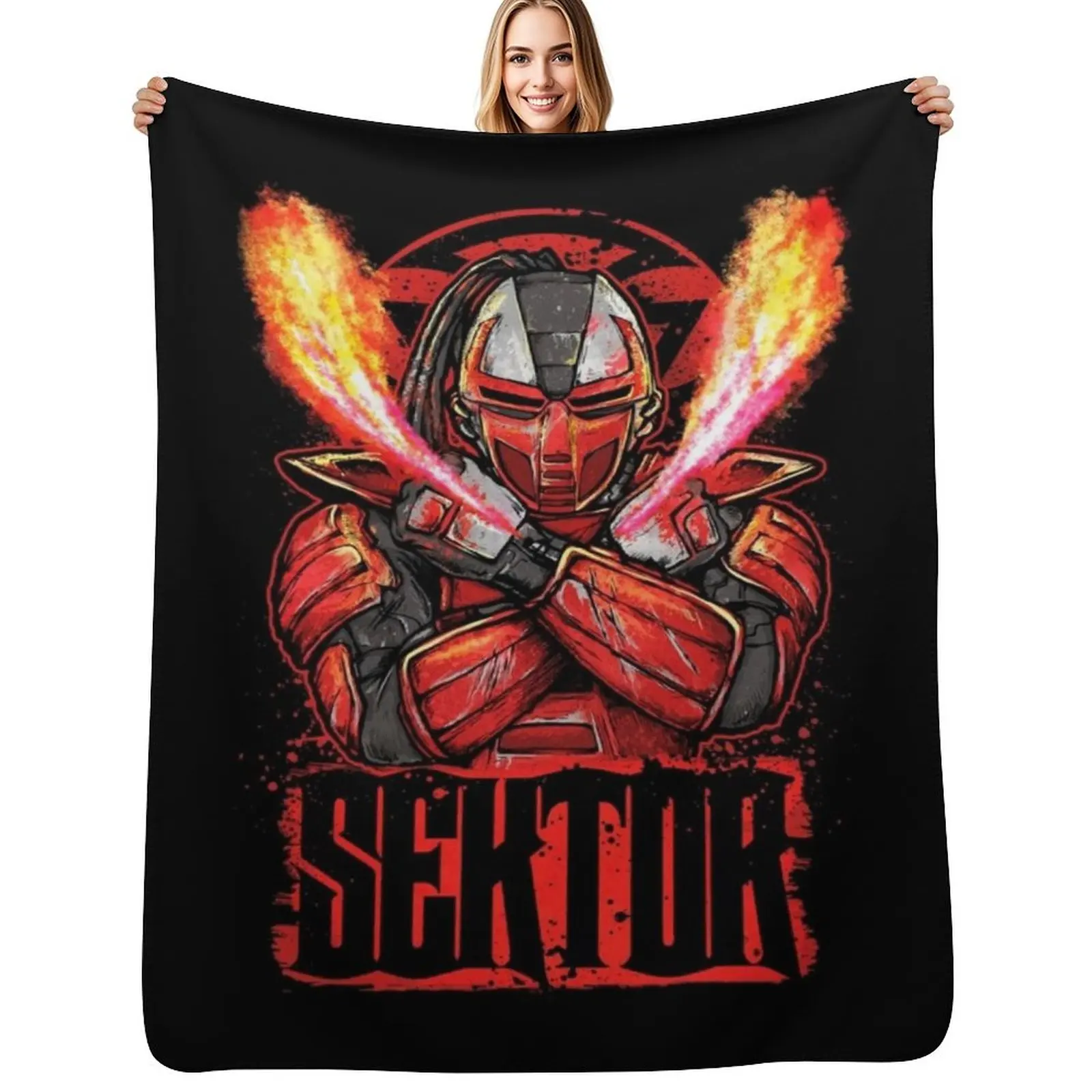 Mortal Kombat Sektor on Fire Throw Blanket Soft Breathable Blanket for Night Sleeping
Mortal Kombat Sektor on Fire Throw Blanket Soft Breathable Blanket for Night Sleeping