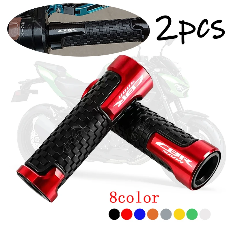 For HONDA CBR500R CBR500 R CBR 500R CBR 500 R 2013-2026 Motorcycle Handlebar Grips CNC aluminum Rubber Hand Thruster Grips
For HONDA CBR500R CBR500 R CBR 500R CBR 500 R 2013-2026 Motorcycle Handlebar Grips CNC aluminum Rubber Hand Thruster Grips