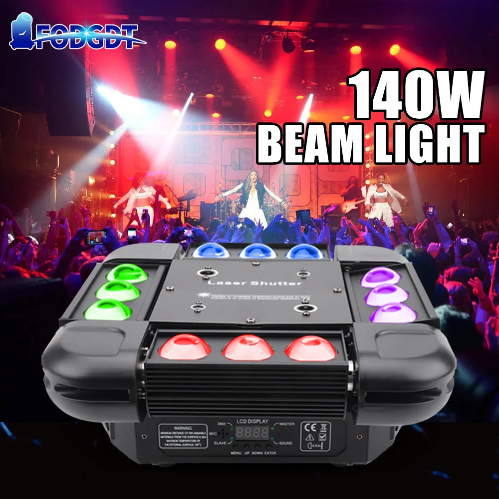 Новый KTV Disco Lights RGBW Beam с подвижной головкой, сценический эффект, свет с управлением DMX512 для DJ Disco Party Bar Nightclub
Новый KTV Disco Lights RGBW Beam с подвижной головкой, сценический эффект, свет с управлением DMX512 для DJ Disco Party Bar Nightclub