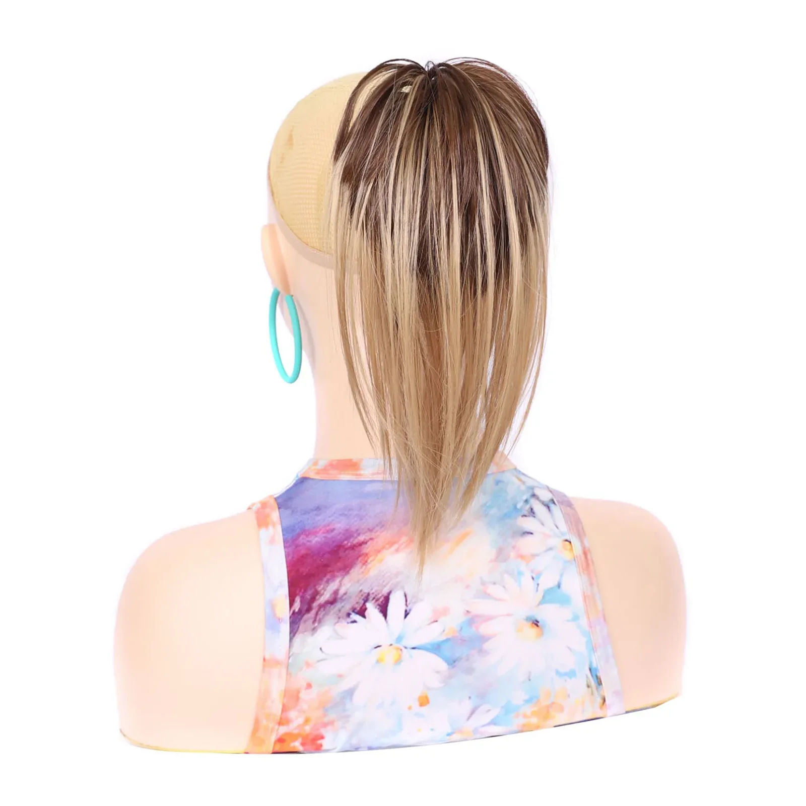 Jeedou Synthetic High Ponytail Extension Short Straight | Gray-Brown Ombre Lightweight | Natural Look for Daily Styling
Jeedou Synthetic High Ponytail Extension Short Straight | Gray-Brown Ombre Lightweight | Natural Look for Daily Styling