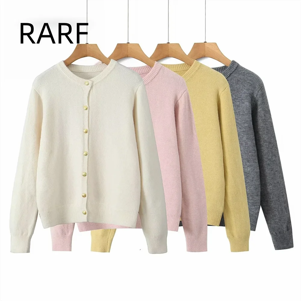Autumn new women's clothing French design sense fashionable and versatile casual and simple style cardigan sweater
Autumn new women's clothing French design sense fashionable and versatile casual and simple style cardigan sweater
