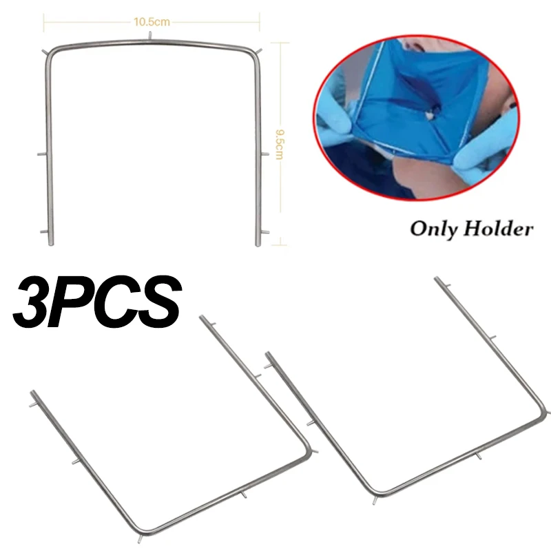 2Pc Dentist Stainless Steel Rubber Dam Frame Holder Instrument Autoclavable for Dental Lab Supplies Dentistry
2Pc Dentist Stainless Steel Rubber Dam Frame Holder Instrument Autoclavable for Dental Lab Supplies Dentistry