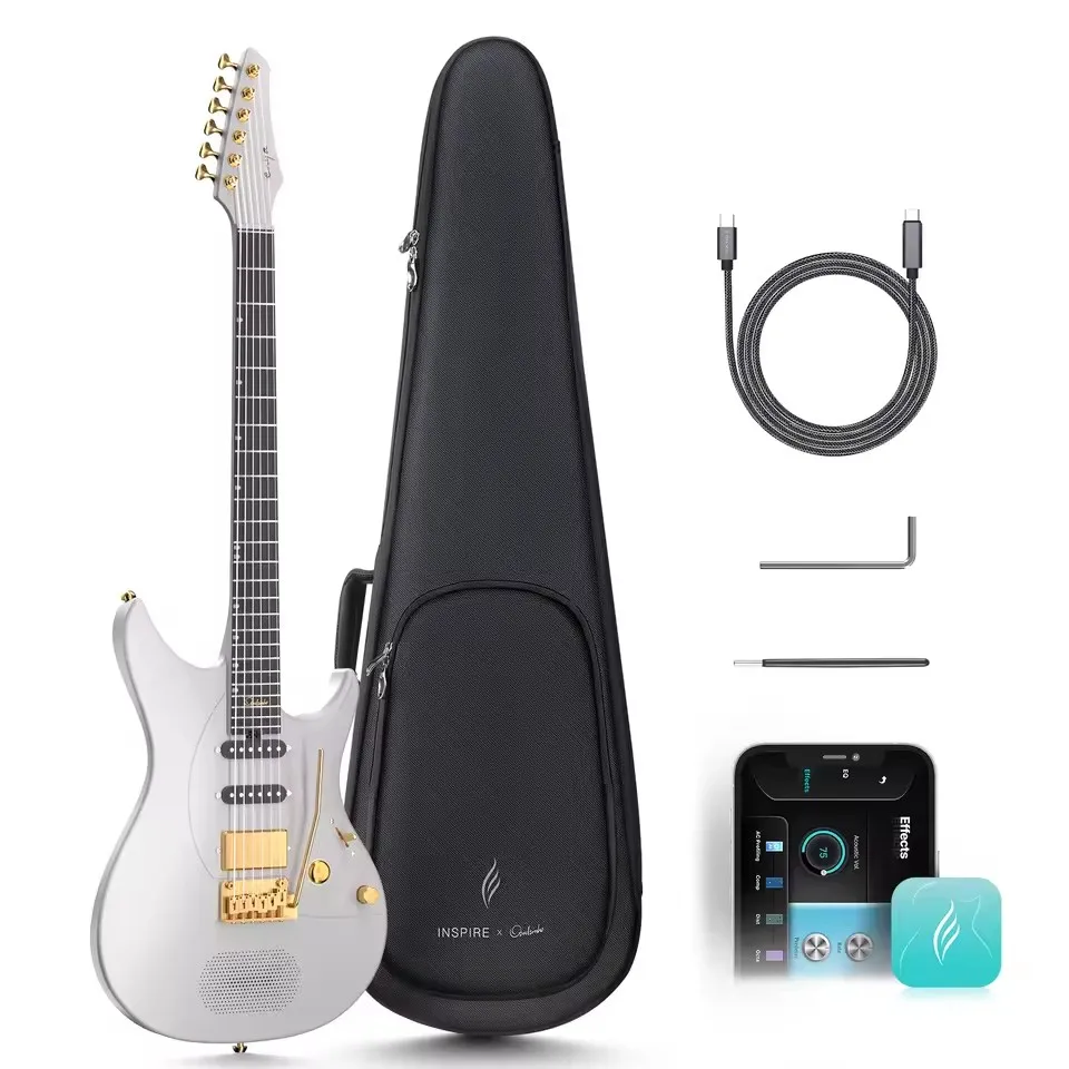 Enya Electric Guitar Inspire 39" Smart Electric Carbon Fiber Guitarra INSPIRE Ozeilzinho
Enya Electric Guitar Inspire 39" Smart Electric Carbon Fiber Guitarra INSPIRE Ozeilzinho