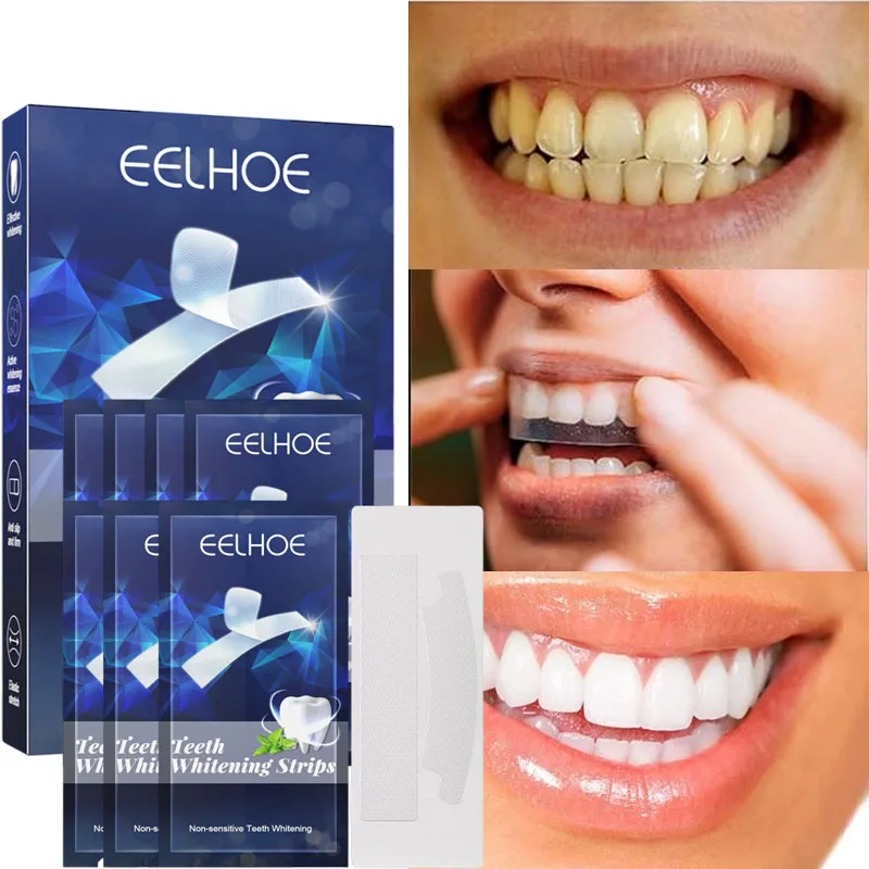 Teeth Whitening Stickers Mint White Teeth Gel Tooth Whitener Strips Teeth Yellow Smoke Stains Tea Stains Oral Hygiene Care
Teeth Whitening Stickers Mint White Teeth Gel Tooth Whitener Strips Teeth Yellow Smoke Stains Tea Stains Oral Hygiene Care