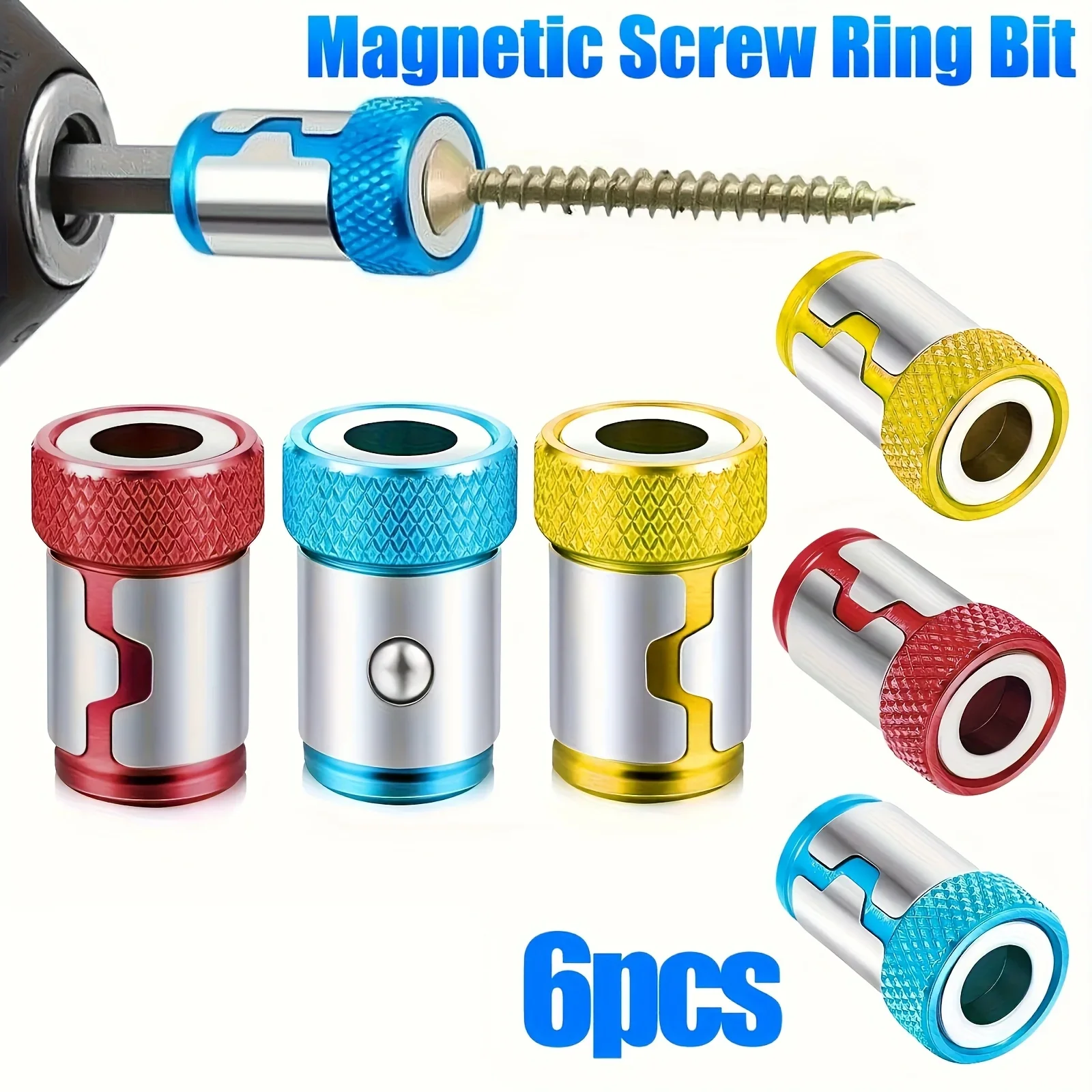 6PCS Magnetic Screwdriver Bits, 1/4 Inch HexShank, Extension Bits forphillips Screws, Detachable Long Drill Set for HomeDIY Gift
6PCS Magnetic Screwdriver Bits, 1/4 Inch HexShank, Extension Bits forphillips Screws, Detachable Long Drill Set for HomeDIY Gift