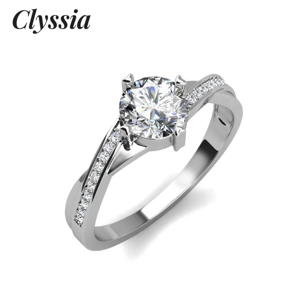 Real Moissanite GRA 1ct Diamond Ring Set for Women 925 Sterling Silver 18k White Gold Plated Fine Jewelry Wedding Party Gifts
Real Moissanite GRA 1ct Diamond Ring Set for Women 925 Sterling Silver 18k White Gold Plated Fine Jewelry Wedding Party Gifts