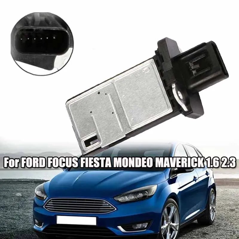6 Pins MAF SENSOR For FORD FOCUS FIESTA MONDEO MAVERICK 1.6 2.3 MASS AIR FLOW METER 3L3Z12B579BA AFH60M-20
6 Pins MAF SENSOR For FORD FOCUS FIESTA MONDEO MAVERICK 1.6 2.3 MASS AIR FLOW METER 3L3Z12B579BA AFH60M-20