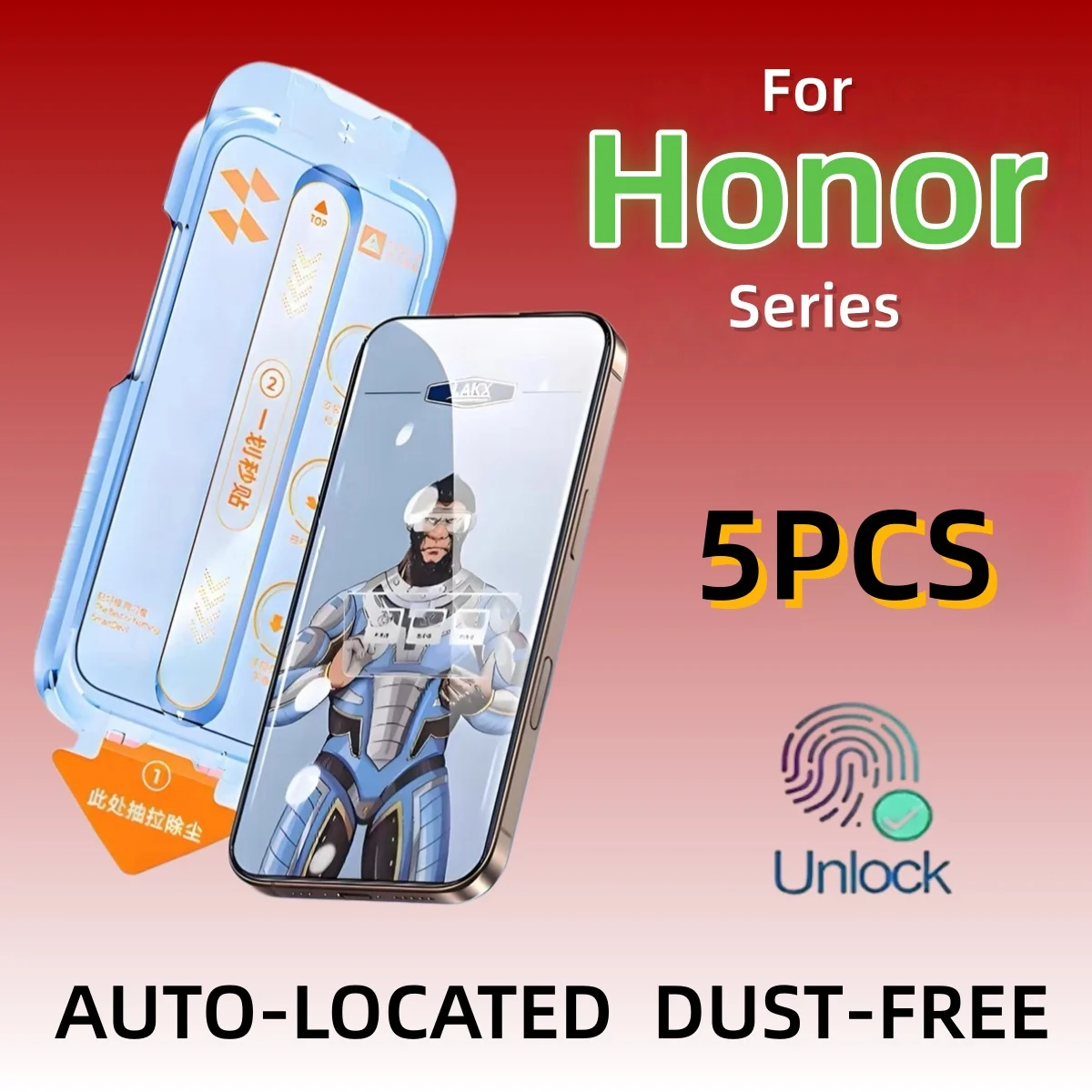 5PCS HD Tempered Glass Screen Protector for Honor 400 300 80Pro Play 10C 9T 8T 7T 6T 6C Honor X60GT X70i 9XPro Protection Kit
5PCS HD Tempered Glass Screen Protector for Honor 400 300 80Pro Play 10C 9T 8T 7T 6T 6C Honor X60GT X70i 9XPro Protection Kit