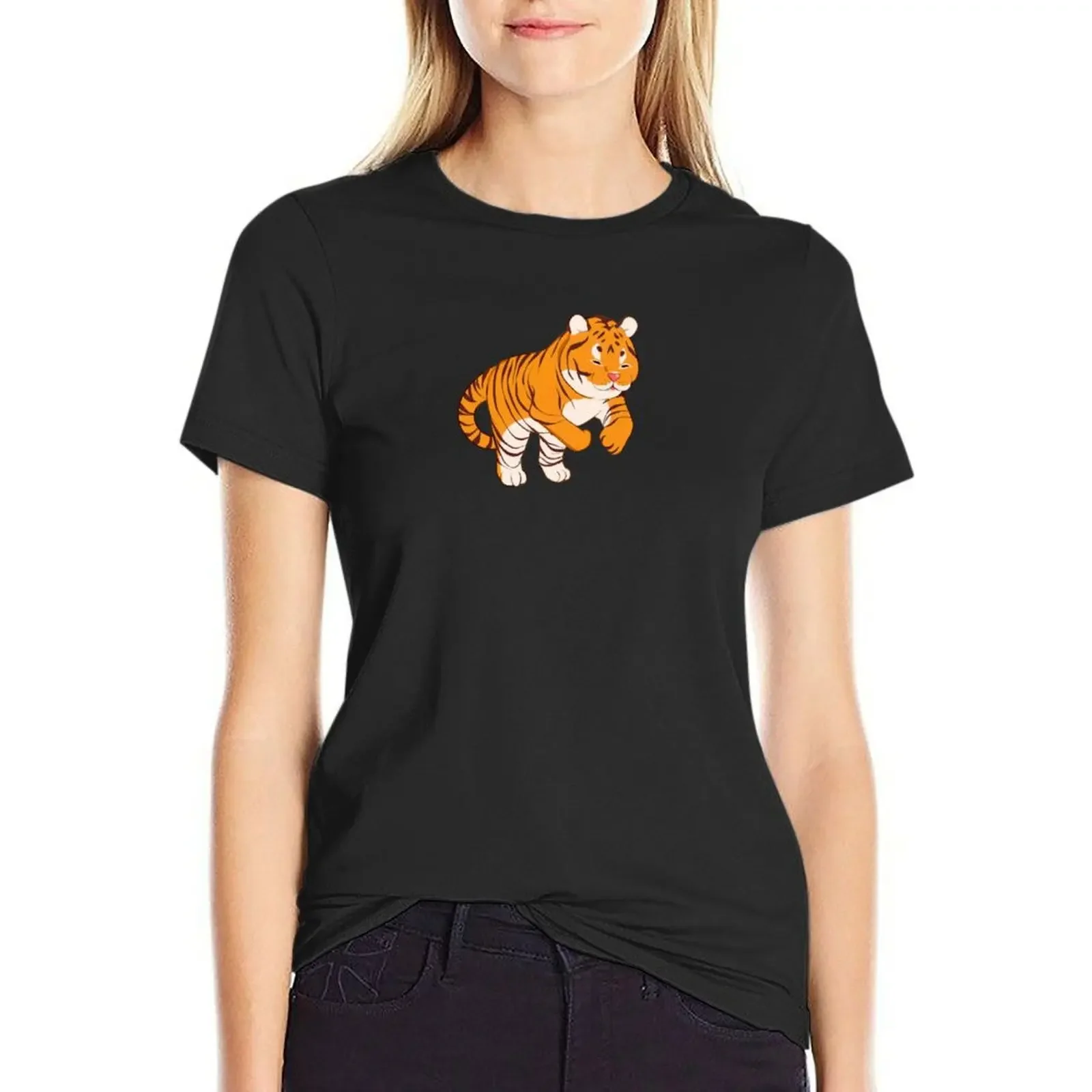 Chubby Tiger T-Shirt vintage clothes summer clothes plus sizes oversized tops Women
Chubby Tiger T-Shirt vintage clothes summer clothes plus sizes oversized tops Women