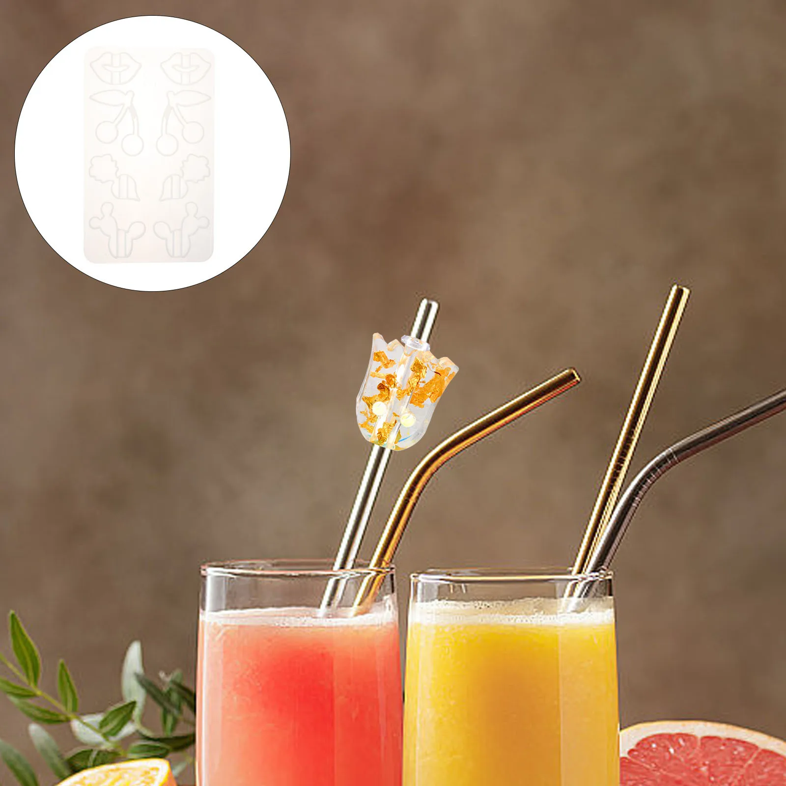 Straw Topper Mold Flexible Silicone DIY Mold Reusable Straw Decorative Accessories Non Stick Craft Supplies Reverse Mould
Straw Topper Mold Flexible Silicone DIY Mold Reusable Straw Decorative Accessories Non Stick Craft Supplies Reverse Mould