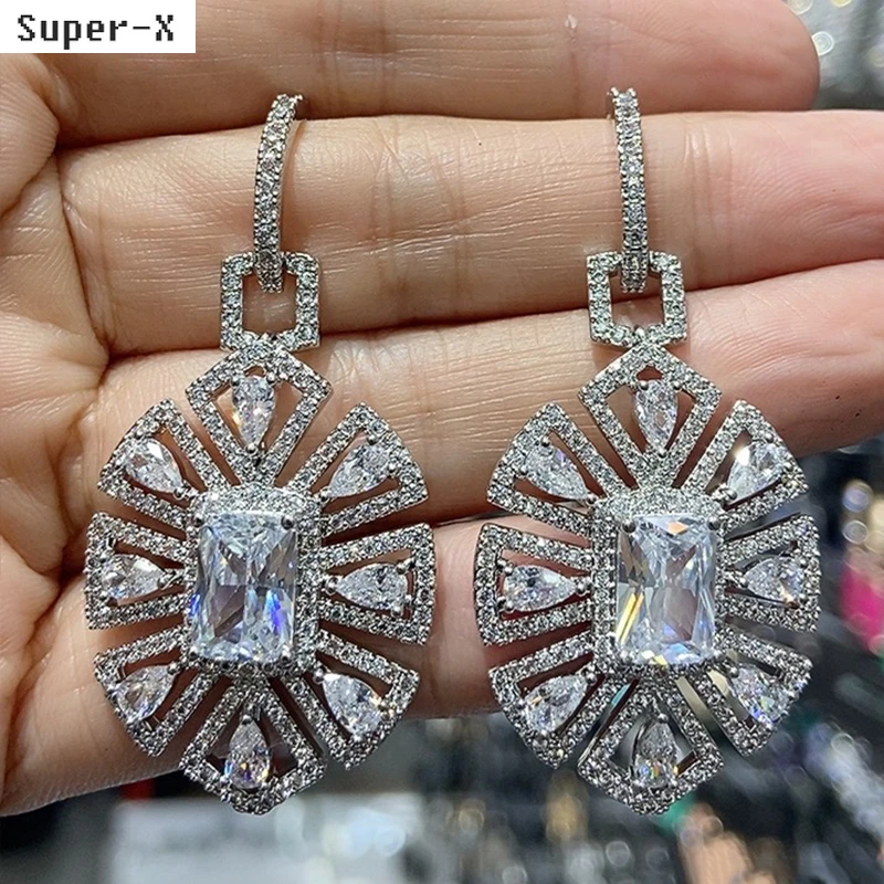54 patters white zircon silver color earrings collections women wedding party dangling earrings shiny jewelry anniversary gift
54 patters white zircon silver color earrings collections women wedding party dangling earrings shiny jewelry anniversary gift