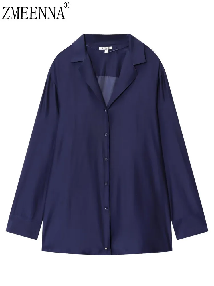 ZMEENNA Stylish Blouse For Women Elegant And Loose Fit Long Sleeve Top Formal And Casual Wear For All Seasons ZM3911
ZMEENNA Stylish Blouse For Women Elegant And Loose Fit Long Sleeve Top Formal And Casual Wear For All Seasons ZM3911