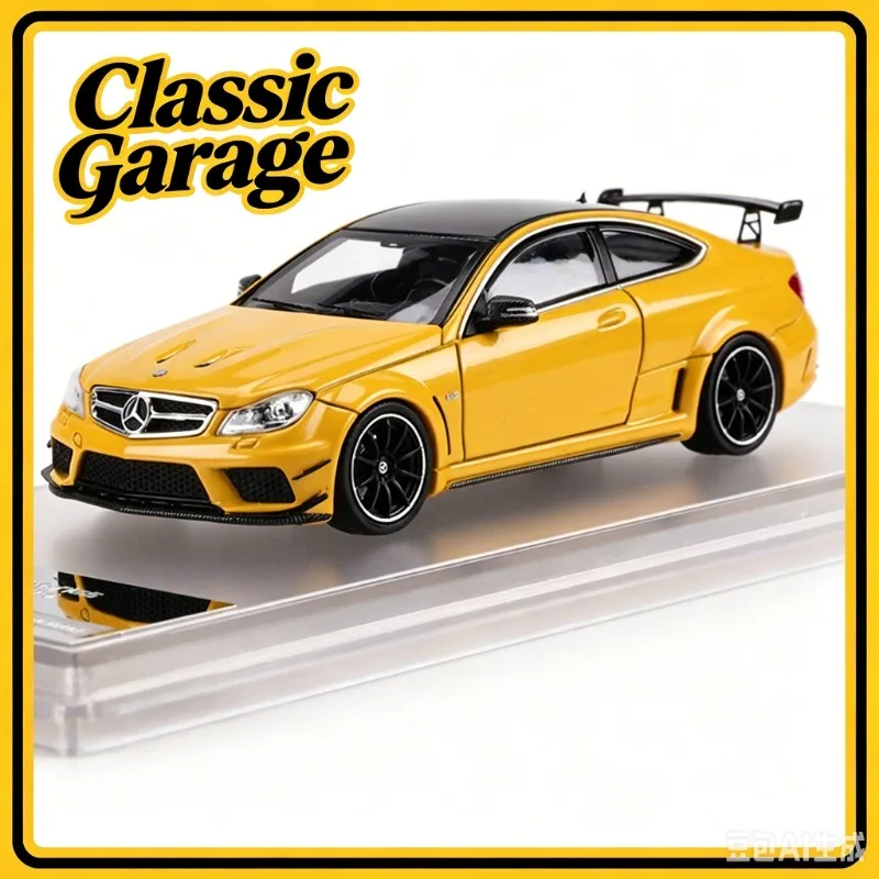Classic Garage 1:64 C63 BS version alloy car model collectible, simulation static ornament, holiday creative gift, male gift.
Classic Garage 1:64 C63 BS version alloy car model collectible, simulation static ornament, holiday creative gift, male gift.
