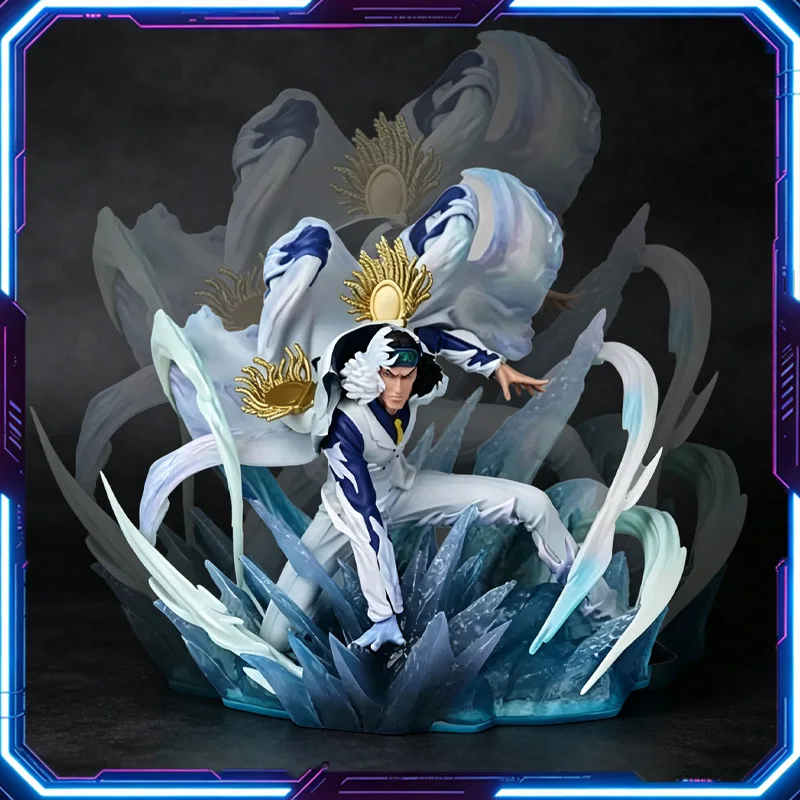 25.5cm 1/6 One Piece Kuzan Ice Break Effect Glowing Anime Figure PVC Model Statue Collectible Toy Desktop Ornament Gifts
25.5cm 1/6 One Piece Kuzan Ice Break Effect Glowing Anime Figure PVC Model Statue Collectible Toy Desktop Ornament Gifts