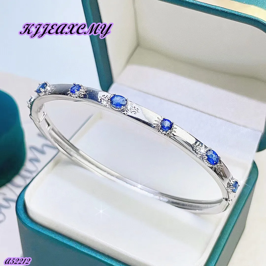 Boutique Jewelry 925 Sterling Silver Natural Sapphire Women's Bracelet Christmas Bride Girl Birthday Party Gift New Year
Boutique Jewelry 925 Sterling Silver Natural Sapphire Women's Bracelet Christmas Bride Girl Birthday Party Gift New Year