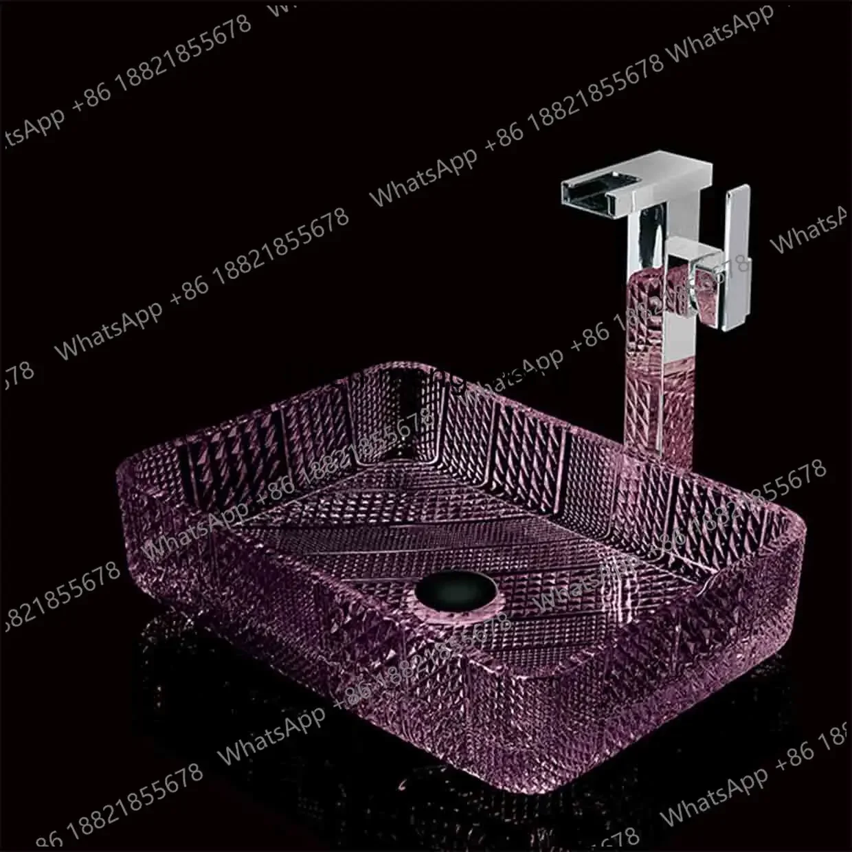 New arrive Glass Countertop Sinks Transparent Washbasin Simple Home Bathroom European-style Square Basin Shampoo Sinks With Drai
New arrive Glass Countertop Sinks Transparent Washbasin Simple Home Bathroom European-style Square Basin Shampoo Sinks With Drai