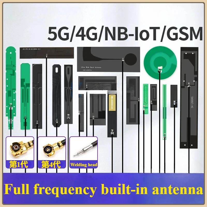 2PCS/lot 5G 4G Lte GSM GPRS 2G 3G Nb-Iot Module Full Frequency Built-In FPC/PCB High Gain Patch Antenna
2PCS/lot 5G 4G Lte GSM GPRS 2G 3G Nb-Iot Module Full Frequency Built-In FPC/PCB High Gain Patch Antenna