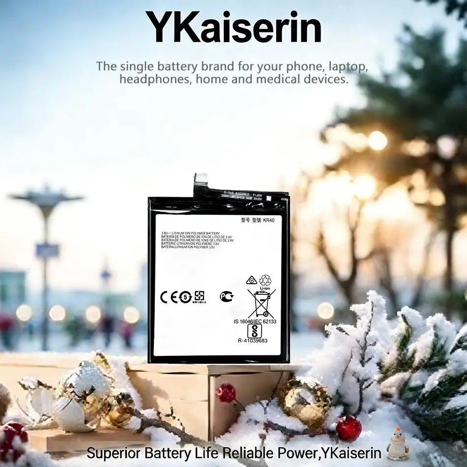 Аккумулятор для мобильного телефона KR40 для Motorola Moto One Action XT2013-1 Vision XT1970-1, 3500 мАч, хорошая работа при низких температурах
Аккумулятор для мобильного телефона KR40 для Motorola Moto One Action XT2013-1 Vision XT1970-1, 3500 мАч, хорошая работа при низких температурах
