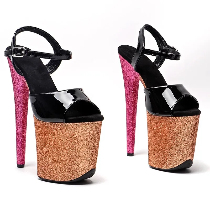 Fashion 20CM/8inches PU Upper Plating Platform Sexy High Heels Sandals Pole Dance Shoes 046
Fashion 20CM/8inches PU Upper Plating Platform Sexy High Heels Sandals Pole Dance Shoes 046