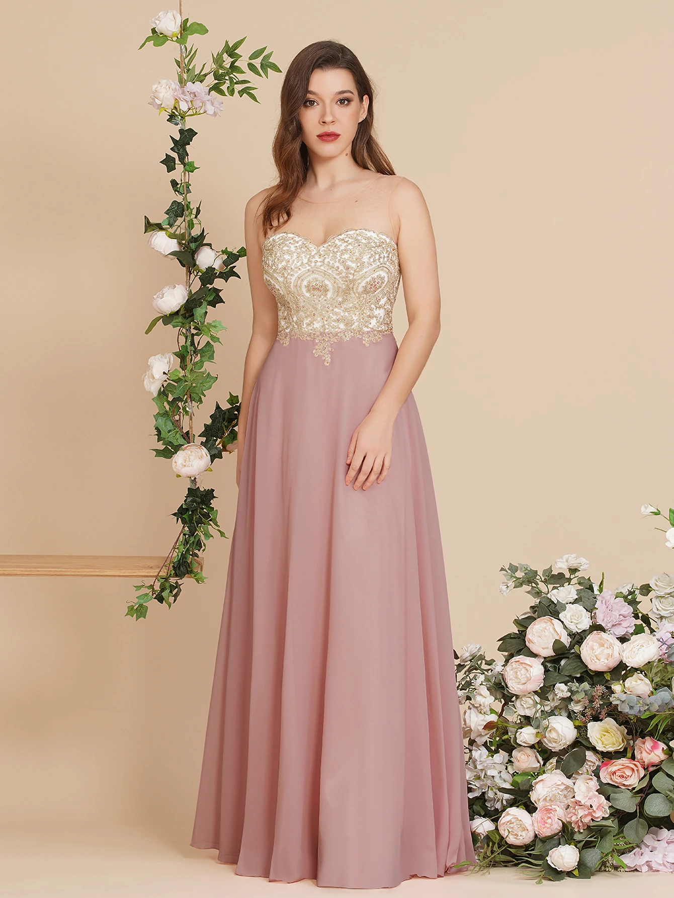 Женские шифоновые кружевные платья для выпускного вечера Милая иллюзия с золотой аппликацией Вечерние платья для особых случаев CPS620
Женские шифоновые кружевные платья для выпускного вечера Милая иллюзия с золотой аппликацией Вечерние платья для особых случаев CPS620