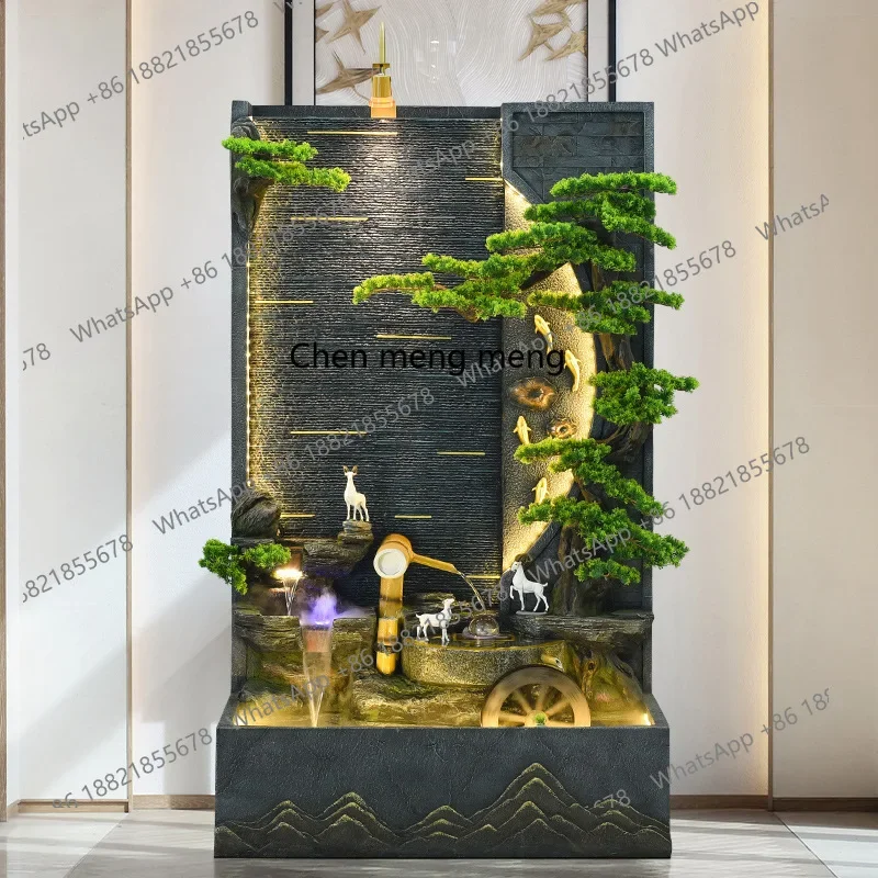 Рокарий, проточный фонтан, большая водная занавеска от пола до потолка, настенный экран, водный пейзаж, украшение, открытие компании, орнамент
Рокарий, проточный фонтан, большая водная занавеска от пола до потолка, настенный экран, водный пейзаж, украшение, открытие компании, орнамент