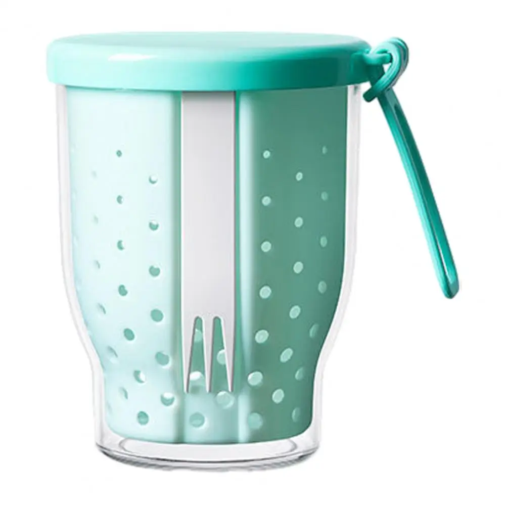 Fruit Salad Container, Portable Snack Cup with Built in Fork And Strainer, On-the-go Snack Holder for Travel Office Picnic
Fruit Salad Container, Portable Snack Cup with Built in Fork And Strainer, On-the-go Snack Holder for Travel Office Picnic