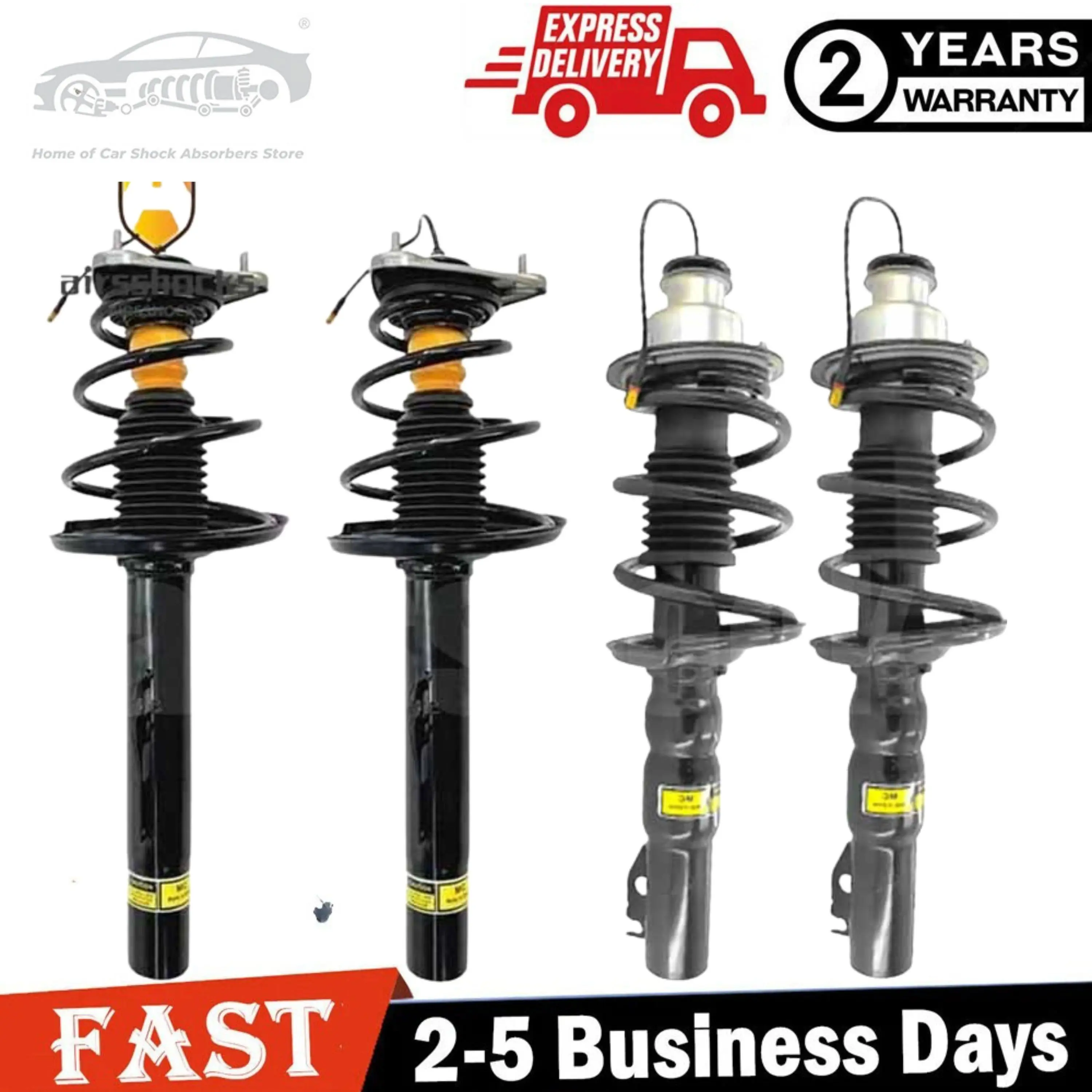 4 pieces Front and Rear Shock Absorbers with PASM Fit Porsche Cayman 987 Porsche Boxster 2005-2012 98733305304 98734304503
4 pieces Front and Rear Shock Absorbers with PASM Fit Porsche Cayman 987 Porsche Boxster 2005-2012 98733305304 98734304503