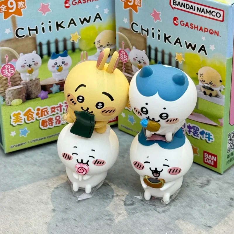 Оригинальная серия Bandai Chiikawa Food Party, слепая коробка в форме декоративного милого специального набора, фигурка анимата, загадочная коробка, подарок на заказ 
Оригинальная серия Bandai Chiikawa Food Party, слепая коробка в форме декоративного милого специального набора, фигурка анимата, загадочная коробка, подарок на заказ
