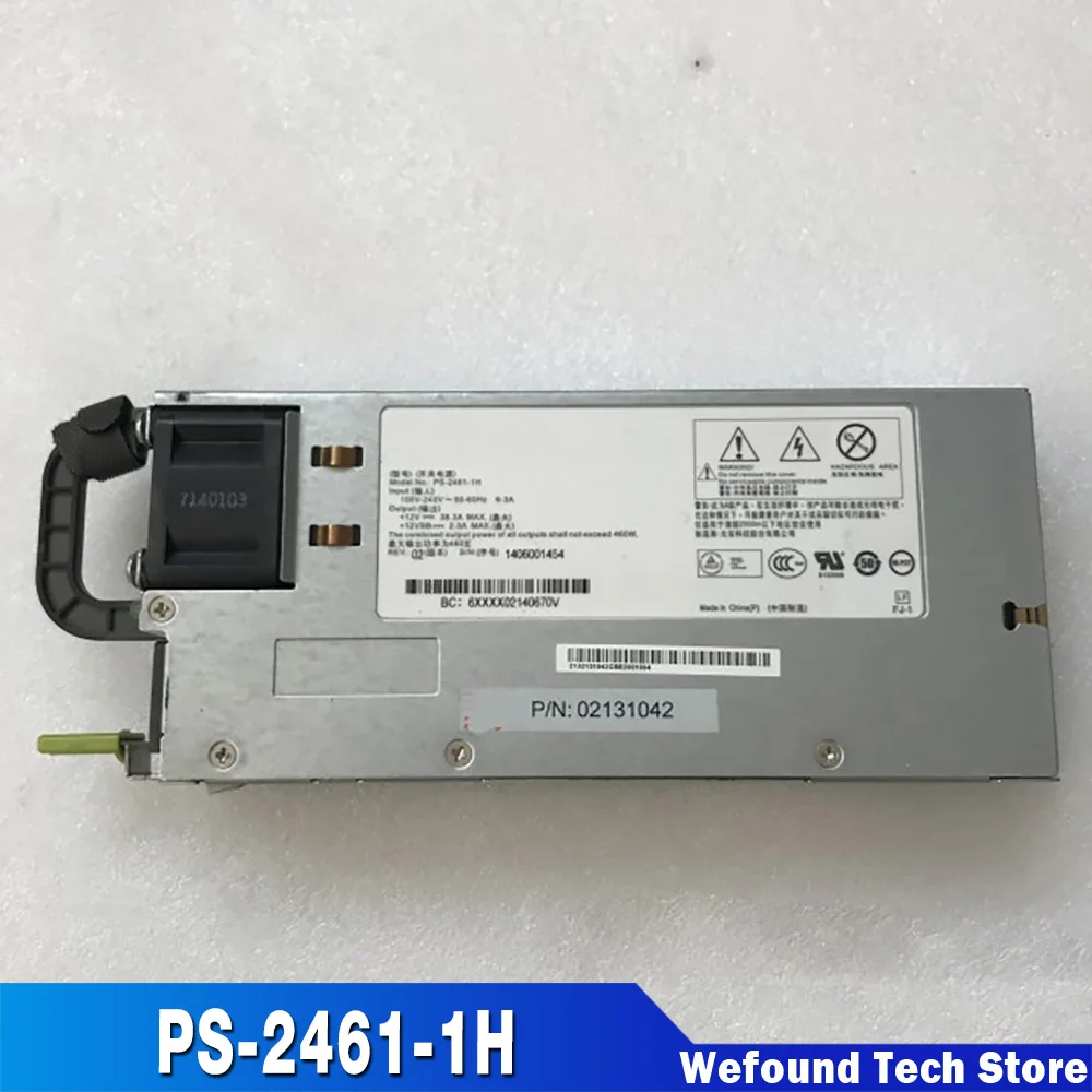 Original 100% Power Supply For Hawei for RH2288H RH2285 V2 PN:02131042 PS-2461-1H 460W Fully Tested
Original 100% Power Supply For Hawei for RH2288H RH2285 V2 PN:02131042 PS-2461-1H 460W Fully Tested