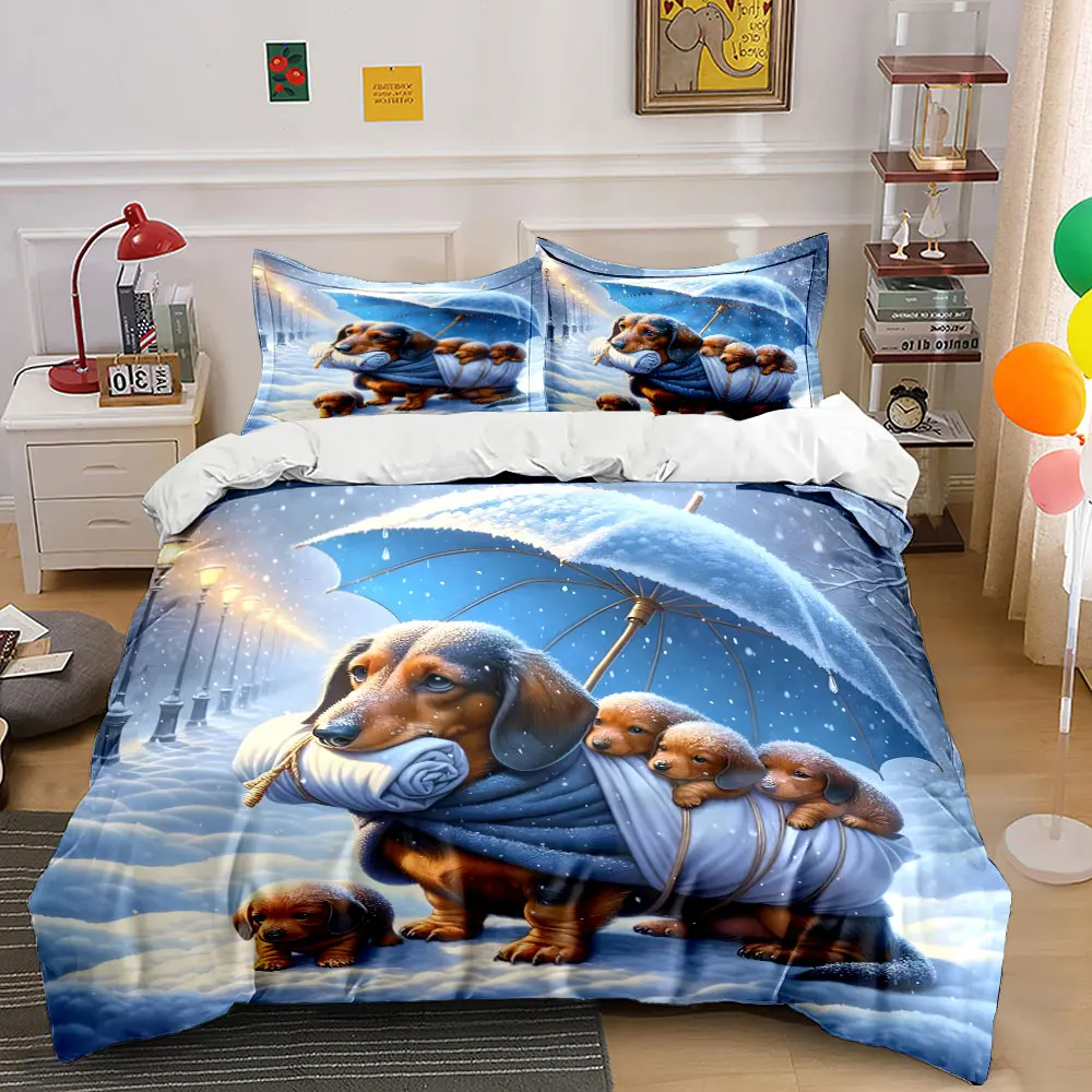 "Cozy Winter Dog Care Set" Exquisite three-piece bedding set gift for kids and adults
"Cozy Winter Dog Care Set" Exquisite three-piece bedding set gift for kids and adults
