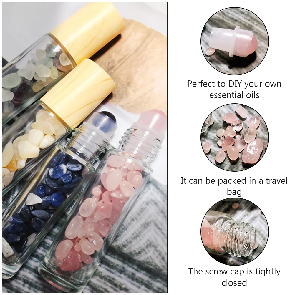 3Pcs Pink Roll-on Bottles Leakproof Essential Oil Containers for Aromatherapy Makeup Liquid DIY Beauty Storage Crystal
3Pcs Pink Roll-on Bottles Leakproof Essential Oil Containers for Aromatherapy Makeup Liquid DIY Beauty Storage Crystal