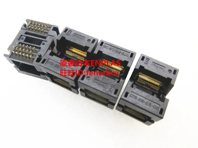 OTS-38-0.5-02 TSSOP38 IC Испытательное сиденье Испытательный стенд Испытательная розетка Сиденье для программирования
OTS-38-0.5-02 TSSOP38 IC Испытательное сиденье Испытательный стенд Испытательная розетка Сиденье для программирования
