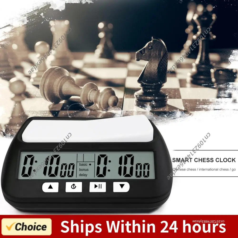 Chess Clock Digital Chess Timer Professional Chess Clock Timer with Time Bonus & Delay Features Great for Chess I-Go
Chess Clock Digital Chess Timer Professional Chess Clock Timer with Time Bonus & Delay Features Great for Chess I-Go