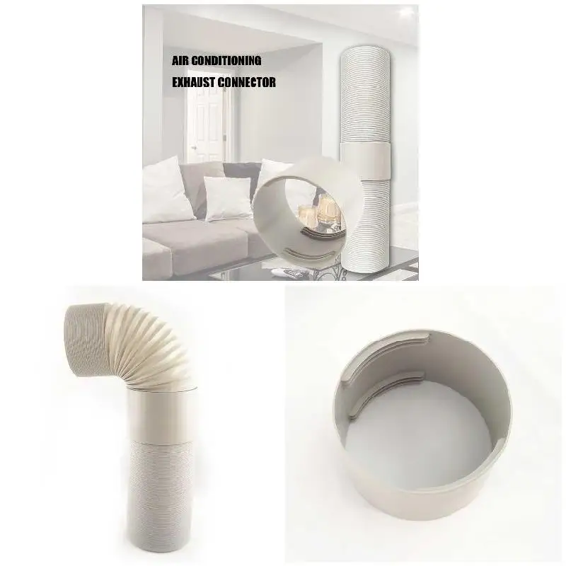 Соединитель выхлопной трубы мобильного кондиционера, подходящий для диаметров 150/130 мм
Соединитель выхлопной трубы мобильного кондиционера, подходящий для диаметров 150/130 мм