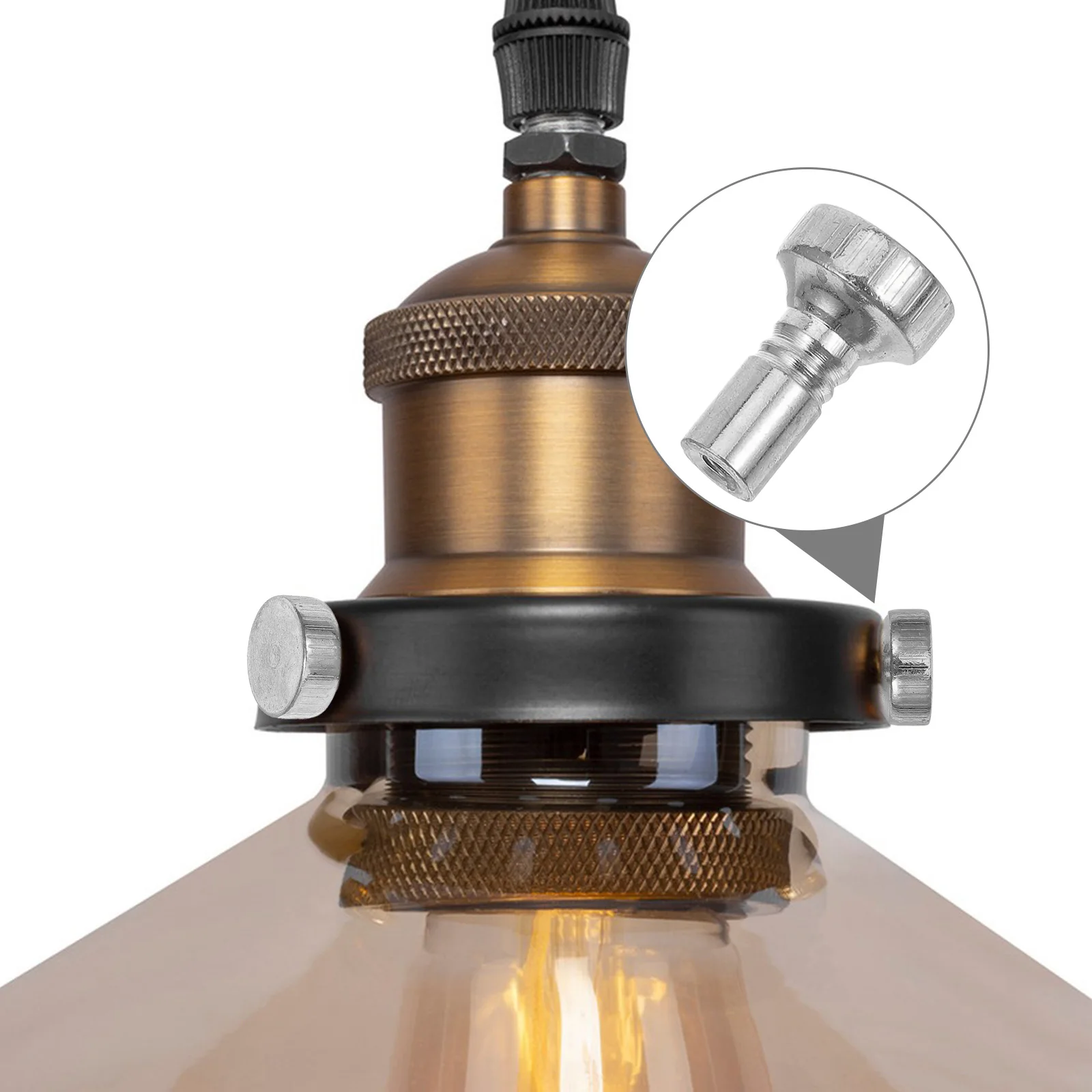 10Pcs Thread Lamp Twist Knobs Fine Finish Replacement for Socket Knob Easy Install Home Office Mall Lighting Accessories
10Pcs Thread Lamp Twist Knobs Fine Finish Replacement for Socket Knob Easy Install Home Office Mall Lighting Accessories