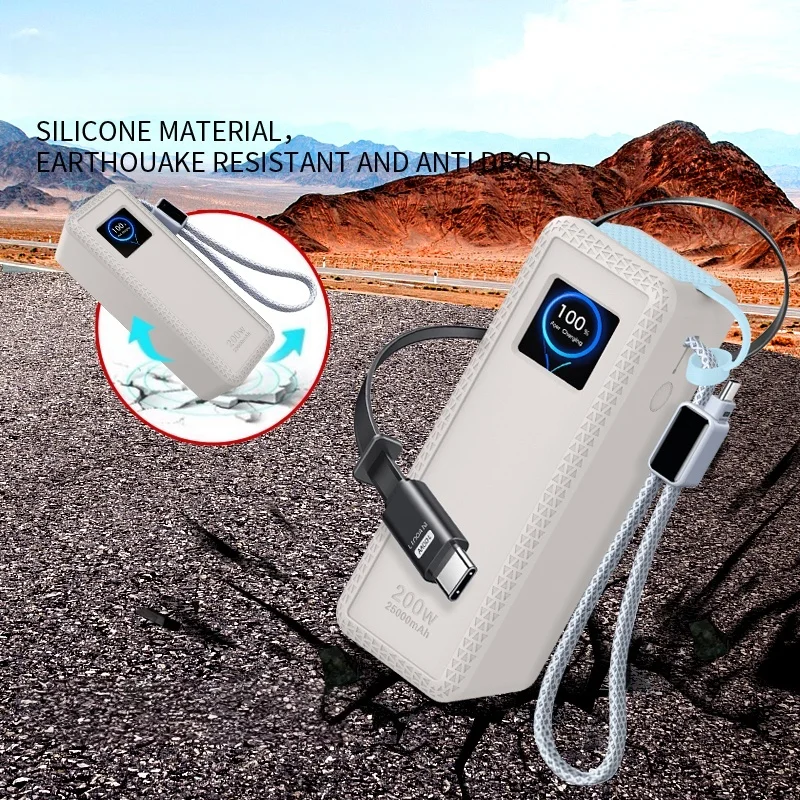 Protective case for UGREEN 25000 mAh 200W PB728 Protective cover
Protective case for UGREEN 25000 mAh 200W PB728 Protective cover