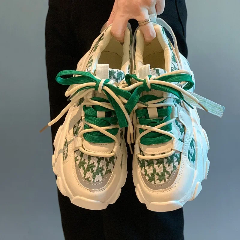2023 New Women's Sport Platform Sneakers Thick-soled Old Shoes Running Cross Strap Designer Fashion Tennis Shoe Women Sneakers
2023 New Women's Sport Platform Sneakers Thick-soled Old Shoes Running Cross Strap Designer Fashion Tennis Shoe Women Sneakers