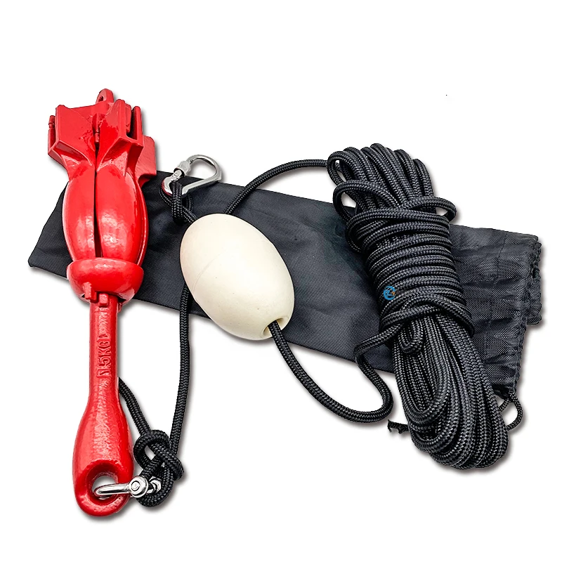STLF 1.5Kg Carbon Steel Boat Folding Anchor Marine Folding Grapnel Anchor Kit Four Claw Galvanized Red Anchors for Fishing Kayak
STLF 1.5Kg Carbon Steel Boat Folding Anchor Marine Folding Grapnel Anchor Kit Four Claw Galvanized Red Anchors for Fishing Kayak