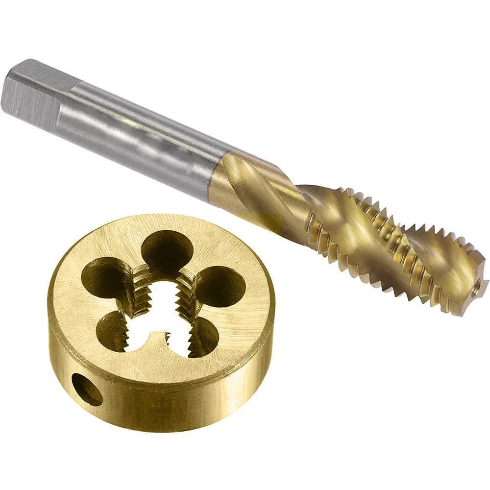 Spiral Groove Tap and Die Set,Cobalt-Containing M3,M4,M5,M6,M6X0.75,M8,M8X0.75,M10,M10X1X1.25,M12,M12X1X1.5
Spiral Groove Tap and Die Set,Cobalt-Containing M3,M4,M5,M6,M6X0.75,M8,M8X0.75,M10,M10X1X1.25,M12,M12X1X1.5