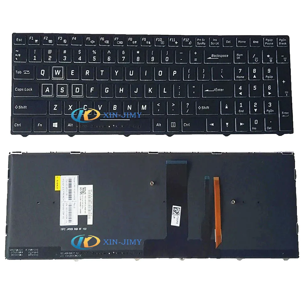 Клавиатура для Clevo CVM15F23USJ430H CVM15F23USJ430B CVM15F23USJ430D с подсветкой, американская раскладка
Клавиатура для Clevo CVM15F23USJ430H CVM15F23USJ430B CVM15F23USJ430D с подсветкой, американская раскладка